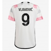 Echipament fotbal Juventus Dusan Vlahovic #9 Tricou Deplasare 2023-24 maneca scurta